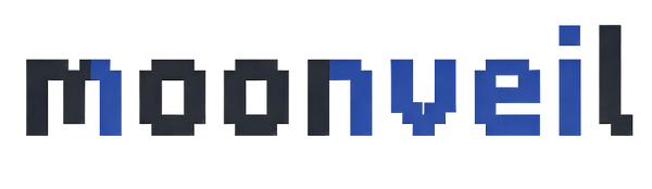 Logo of 'moonveil' on a white background