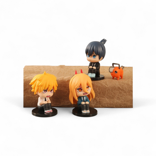 Chainsaw Man Set - 4 Pieces Super Chibi